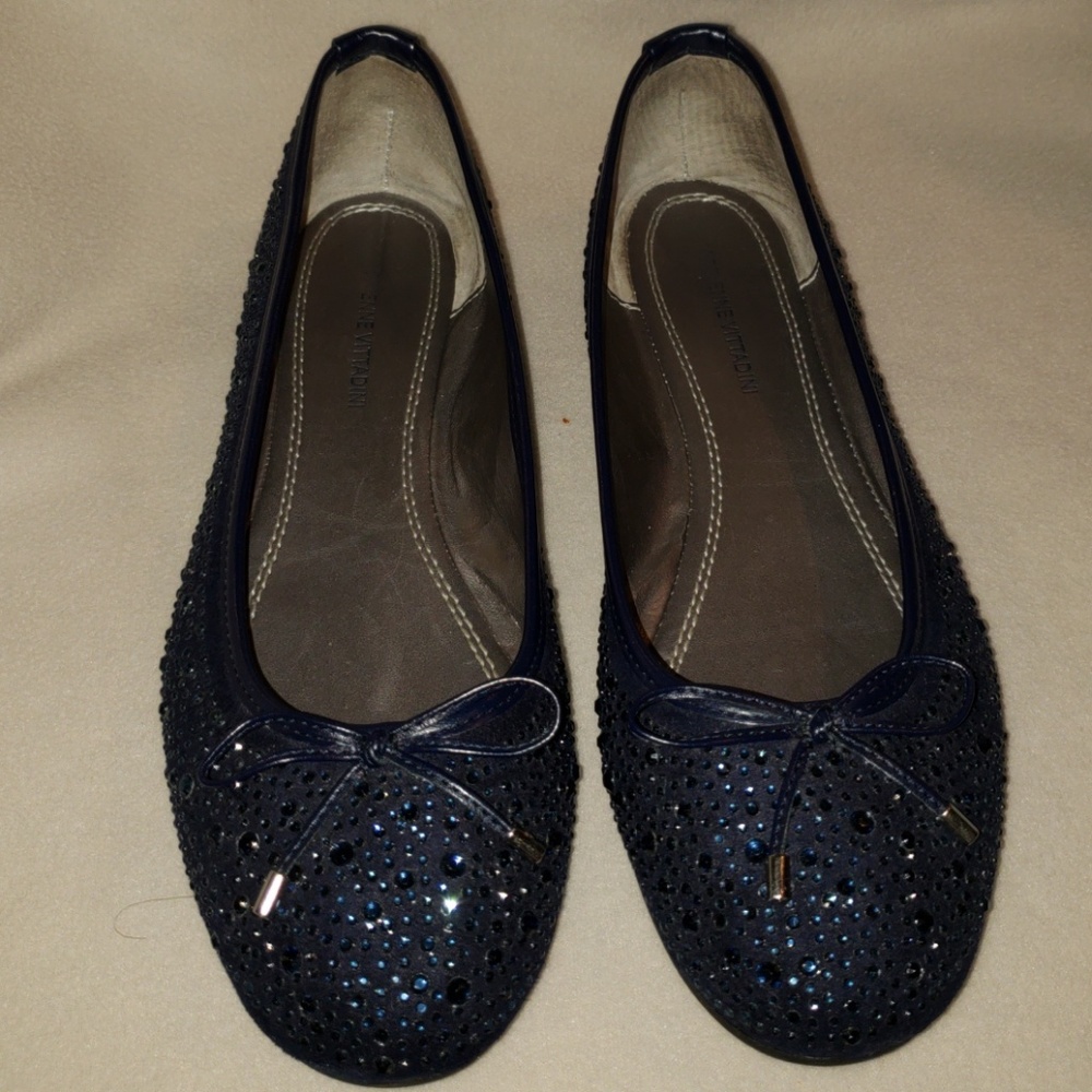 Blue flats